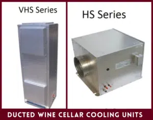 Ducted Wine Cellar Cooling Units by the US Cellar Systems