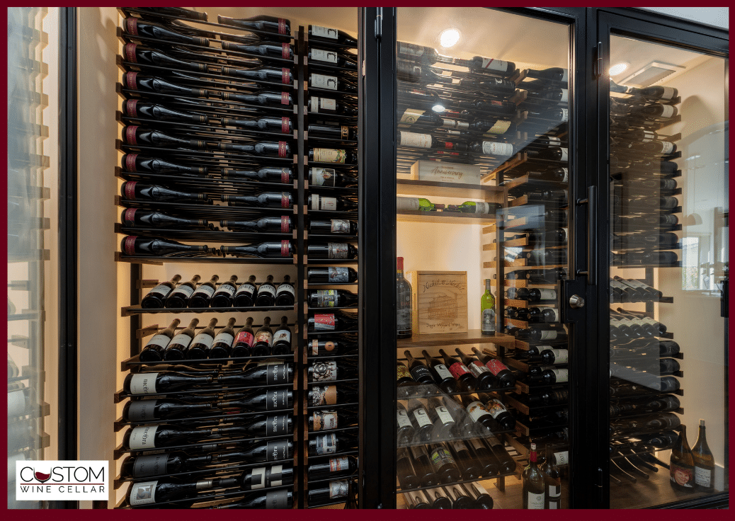 Sleek and Sophisticated Details of These Modern Wine Closets