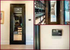 A Wine Guardian Cooling Unit Was Installed in this Gorgeous Vintage Wine Cellar in California