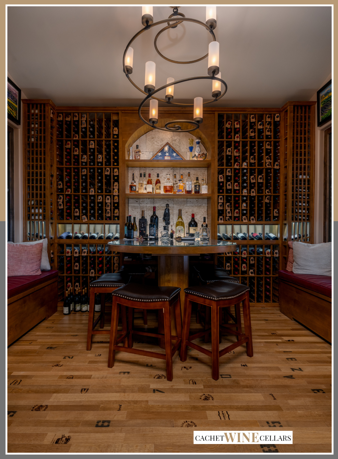 traditional wine cellars by Custom Wine Cellar