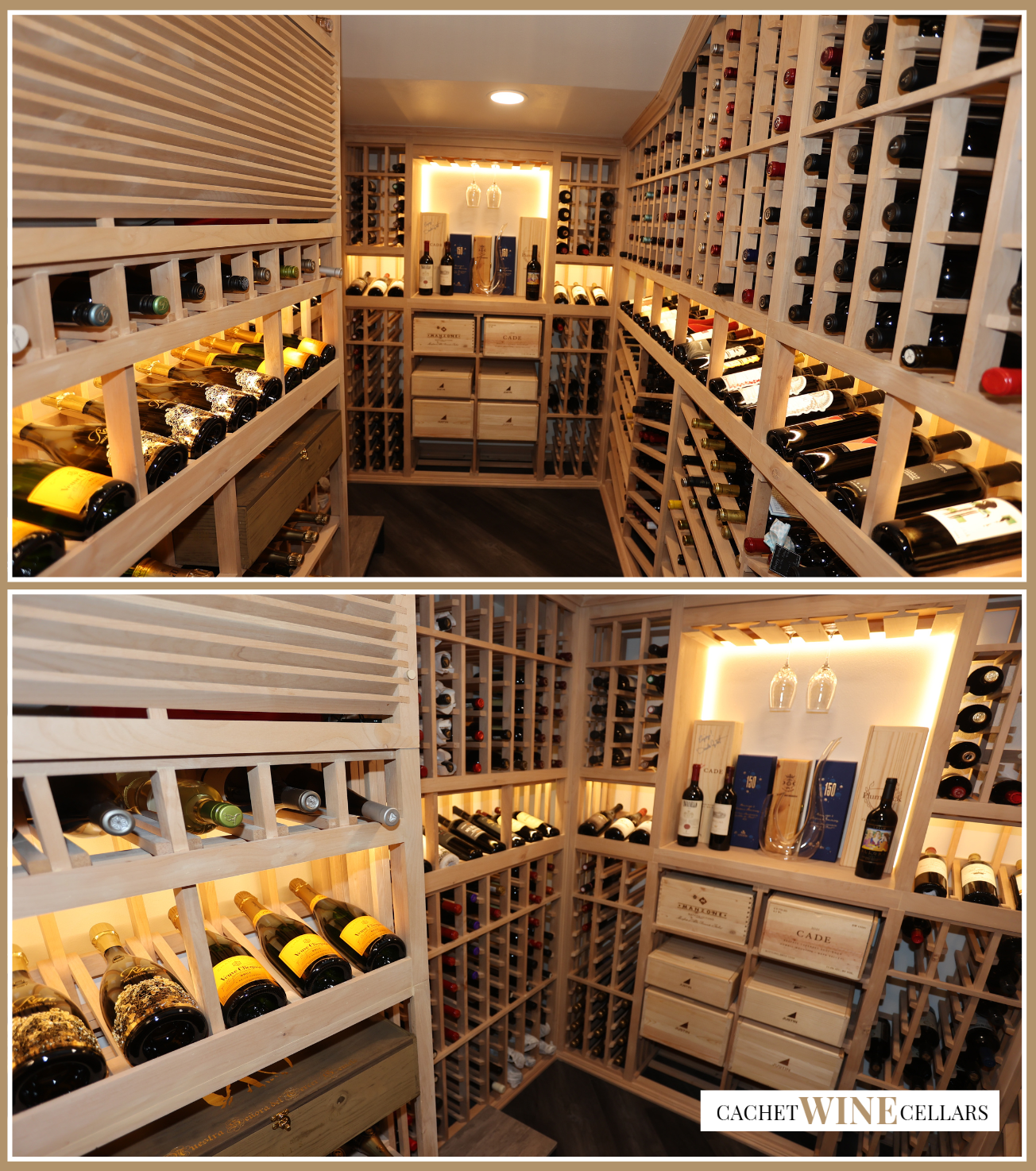 Contact our wine cellar experts in Orange County by clicking here! Cachet Wine Cellars contact