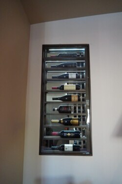 8 - Custom Wine Cellar Horizontal Wine Bottle Display Custom Wine Cellar Horizontal Wine Bottle Display