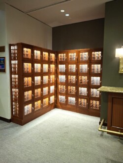 33 - Custom Lighted Wine Lockers