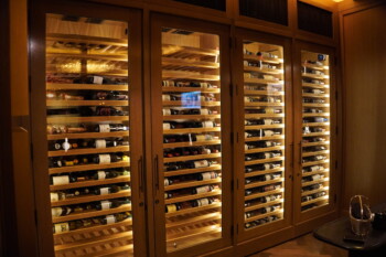 4 - Elegant Commercial Wine Cabinets Built in The Palazzo, Las Vegas Elegant Commercial Wine Cabinets Built in The Palazzo, Las Vegas