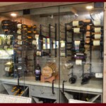 Small wine closets benefit a lot from frameless glass wine closet doors.