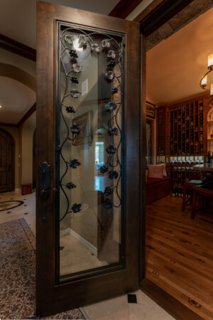 Wooden Wine Cellar Doors