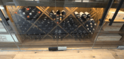 Diamond bins are the best at elevating wooden shelves. Not to mention highly space savvy!