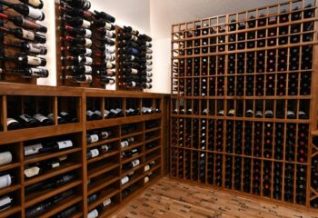 1 - Custom Wine Racks in a Luxury Wine Cellar in Emerald Bay, California