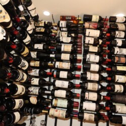 (8) Triple and double deep metal racking from VintageView offer a durable way to store and display wine bottles.