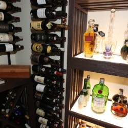 (5) These light up shelves are what we call white acrylic LED panels and can be used as shelving or as a wall decorative.