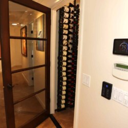 (1) Any coat closet can be transformed with a highly unique small wine closet design!