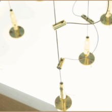 (8) Anchoring the cable wine racks properly takes precision and skill. We used our light panels for this project, but we can also use plywood for simpler wine closets.